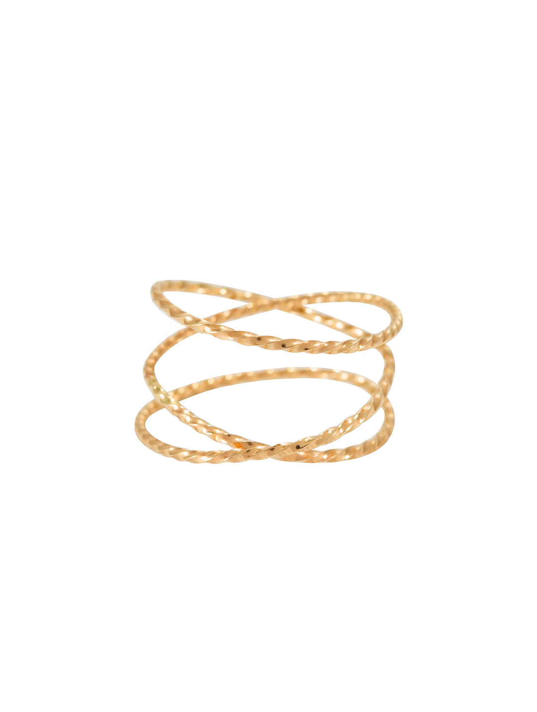 Nigella Twisted Ring