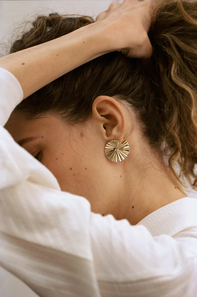 Spiral Shell Earrings N°2