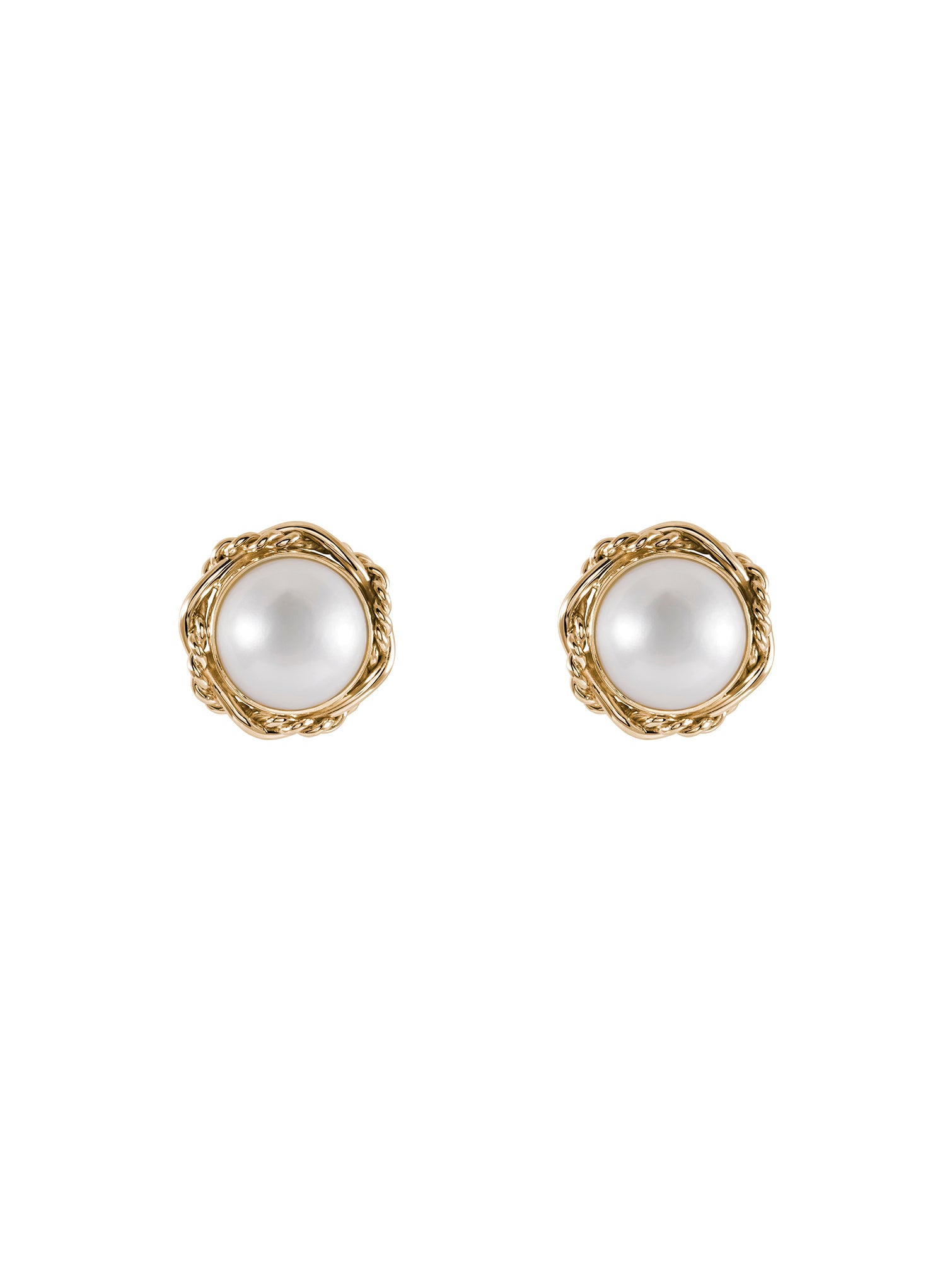 Zoe Earrings in Pearl