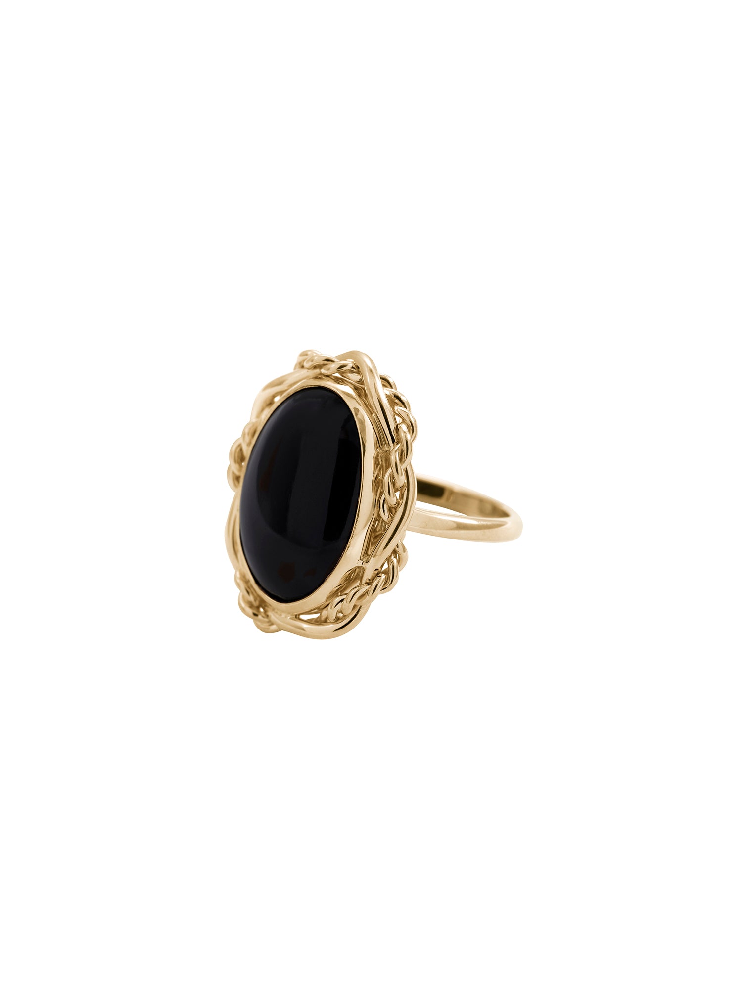 Zoe Ring in Onyx