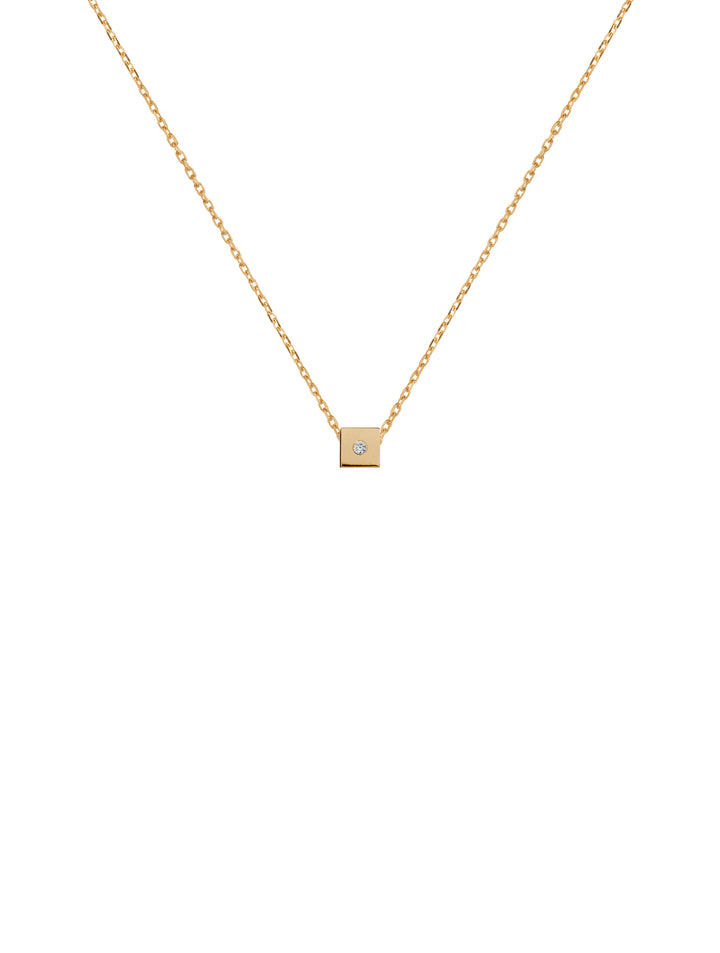 Cubic Diamond Necklace
