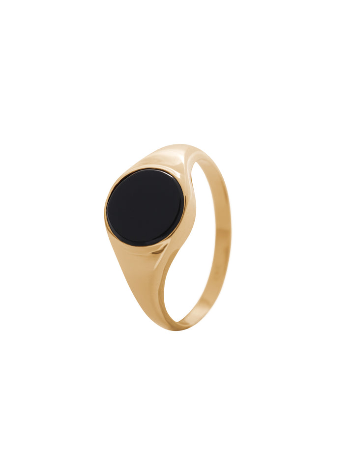 Onyx Signet Ring